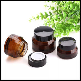 Çin Amber Kozmetik Krem Kavanoz 15g 30g 50g Cilt Bakımı PETG Yüz Kremi Şişeleri ISO Onayı Tedarikçi