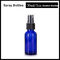 Kozmetik Losyonu / Parfüm için Mavi Renkli Cam Sprey Şişesi 30ml 60ml 120ml Tedarikçi