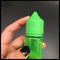 Tombul Unicorn 60ml Plastik Damlalık Şişe Yeşil / Turuncu Renkli Buhar Sıvı Konteyner Tedarikçi