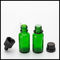 Yeşil Uçucu Yağ Cam Şişeler 20ml Kapasiteli Geri Dönüştürülebilir Malzeme BPA içermez Tedarikçi
